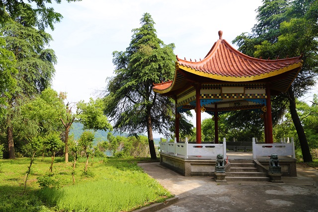 南灣水廠別具特色的小涼亭